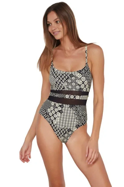 Sunsets Alexia One Piece In Venice Seagrass Texture