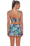 Sunsets Allison Swim Skirt Bottoms In Green