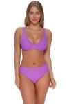 Sunsets Ally Underwire Bikini Swimsuit Top In Purple