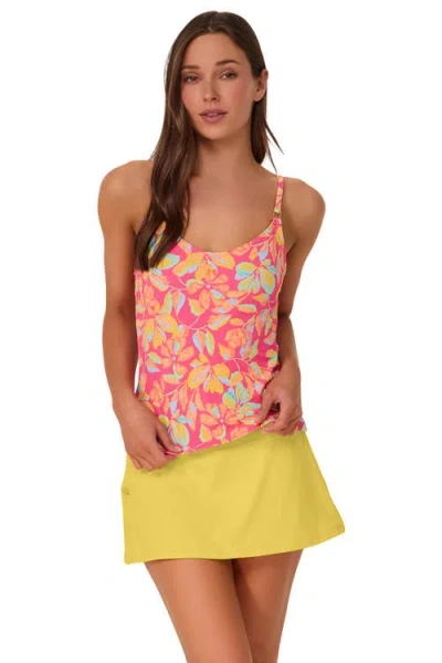 Sunsets Anya Tankini Swimsuit Top In Multi