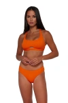 Sunsets Brandi Bralette Bikini Swimsuit Top In Orange