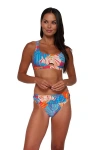 Sunsets Brandi Bralette Bikini Swimsuit Top In Orange