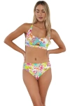 Sunsets Brandi Bralette Bikini Swimsuit Top In Yellow