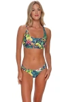 Sunsets Brandi Bralette Bikini Swimsuit Top In Multi