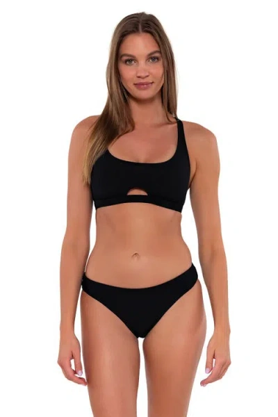 Sunsets Brandi Bralette In Black