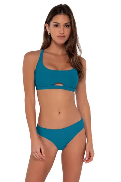 Sunsets Brandi Bralette In Blue Bliss