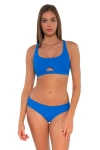 Sunsets Brandi Bralette In Electric Blue