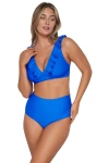Sunsets Capri High Waist In Electric Blue
