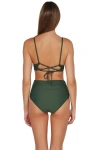 Sunsets Capri High Waist In Island Green