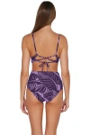 Sunsets Capri High Waist In Mystic Palms