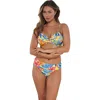 Sunsets Crossroads Underwire Bikini Swimsuit Top In Multi