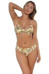 Sunsets Crossroads Underwire Bikini Swimsuit Top In Island Spice