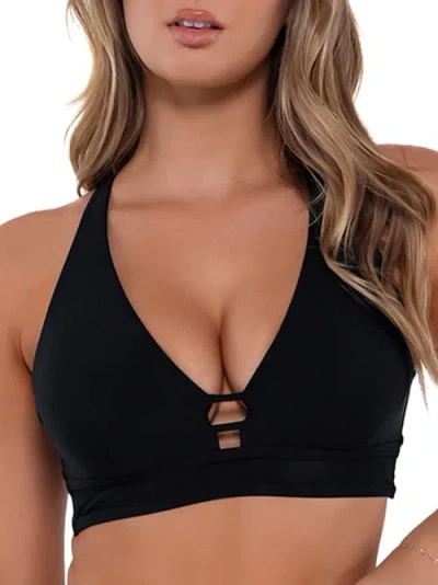 Sunsets Danica Bikini Top In Black