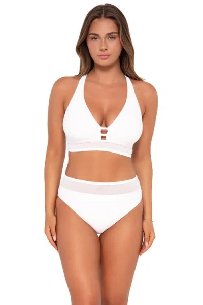 Sunsets Danica Top In White Lily