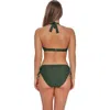 Sunsets Darci High Waist Bikini Swim Bottoms In Green