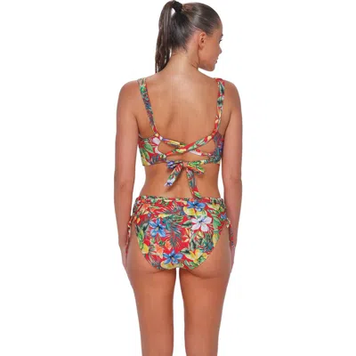 Sunsets Darci High Waist Bikini Swim Bottoms In Multi