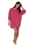 Sunsets Delilah Shirt In Begonia