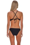 Sunsets Dora Double Tab Bikini Swim Bottoms In Black