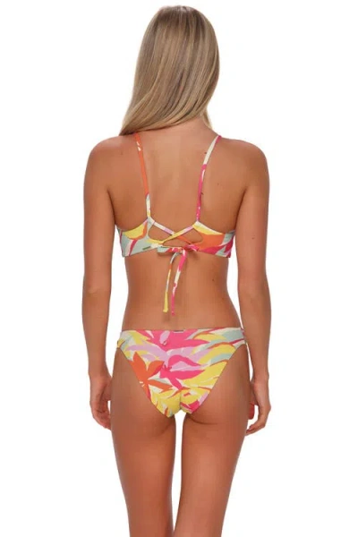 Sunsets Dora Double Tab Bikini Swim Bottoms In Multi
