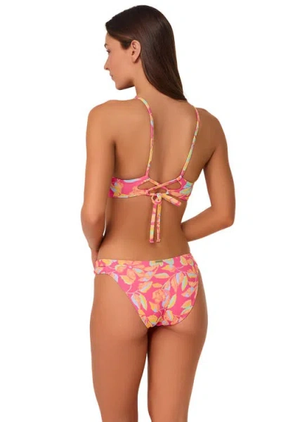 Sunsets Dora Double Tab Bikini Swim Bottoms In Pink