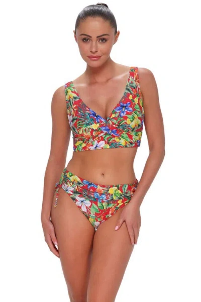 Sunsets Elsie Bikini Swimsuit Top In Blue