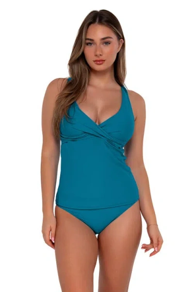 Sunsets Elsie Tankini-34e/32f/30g In Blue