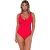 Sunsets Elsie Tankini In Geranium