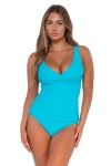 Sunsets Elsie Tankini In Blue