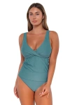 Sunsets Elsie Tankini-dd Cup In Ocean