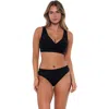 Sunsets Elsie Bikini Swimsuit Top In Black
