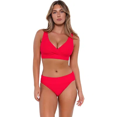 Sunsets Elsie Top-34dd In Geranium