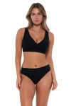 Sunsets Elsie Top In Black