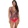 Sunsets Escape Emerson Tankini In Hummingbird Cove