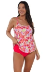 Sunsets Escape Jenna Tankini Swimsuit Top In Butterfly Beach