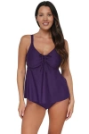 Sunsets Escape Marin Tankini In Paradise Plum