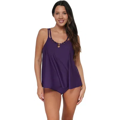 Sunsets Escape Sadie Tankini In Paradise Plum