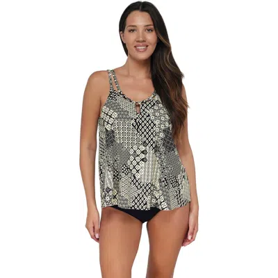 Sunsets Escape Sadie Tankini In Venice Seagrass Texture