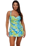 Sunsets Escape Sienna Swim Dress In Sand