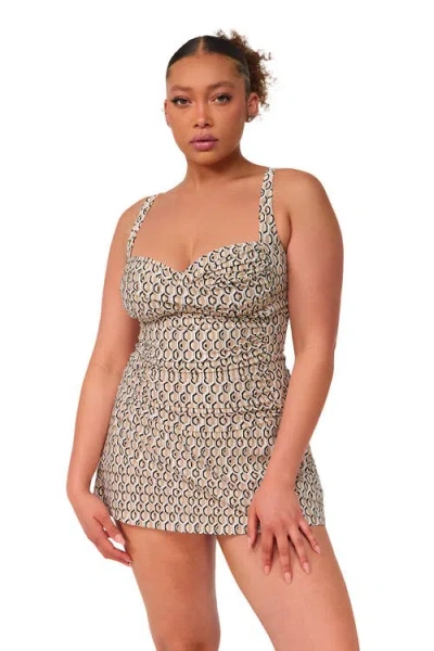 Sunsets Escape Sienna Swim Dress In Multi