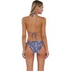 Sunsets Everlee Tie Side Bikini Swim Bottoms In Marina