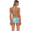 Sunsets Everlee Tie Side Bikini Swim Bottoms In Sea Breeze Sandbar Rib