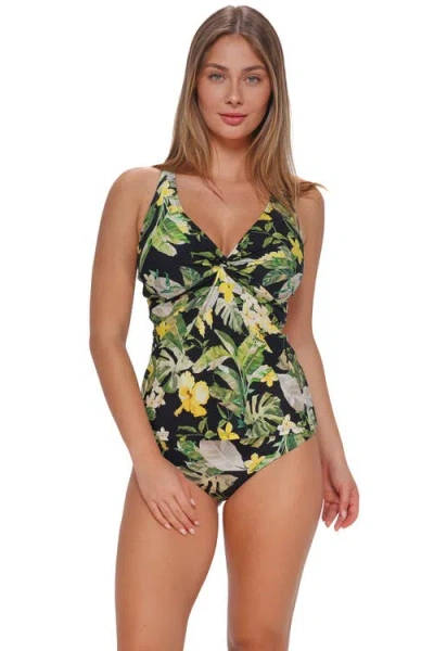 Sunsets Forever Tankini Swimsuit Top In Multi