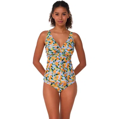 Sunsets Forever Tankini Swimsuit Top In Multi