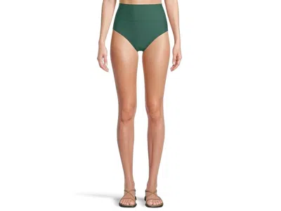Sunsets Hannah Bikini Bottom Women's Green High-waisted Swimwear Buu481