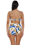 Sunsets Hannah High Waist Bikini Swim Bottoms In Bali Bungalow