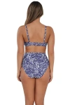 Sunsets Hannah High Waist Bikini Swim Bottoms In Marina