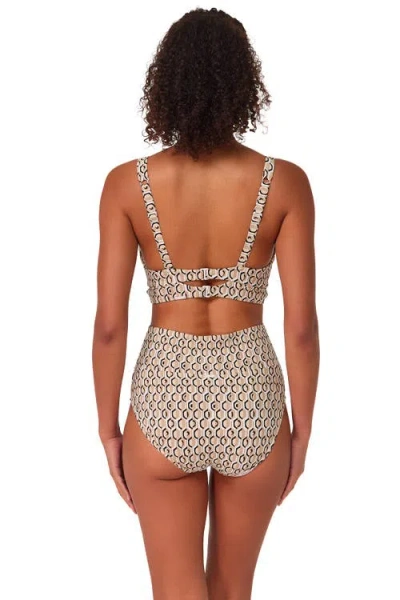 Sunsets Hannah High Waist Bikini Swim Bottoms In Multi