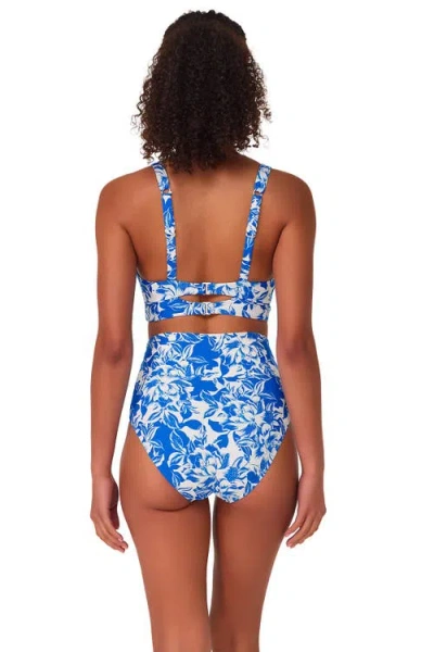 Sunsets Hannah High Waist Bikini Swim Bottoms In Multi