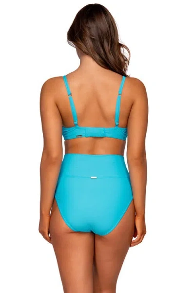 Sunsets Hannah High Waist In Blue Bliss