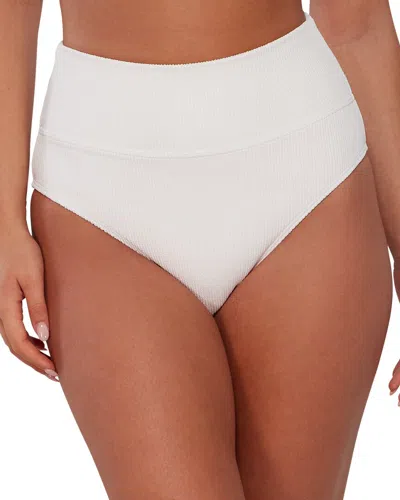 Sunsets Hannah High Waist Bottom In Cosor-coconut Sorbet